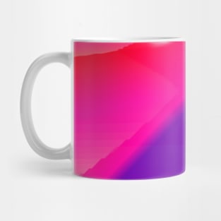 blue pink red abstract texture art Mug